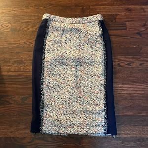 Eva Mendes tweed skirt